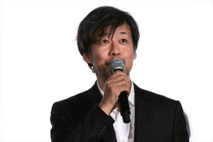 映画『ドラゴンクエスト　ユア・ストーリー』初日舞台挨拶に登場した山崎貴（総監督・脚本）
