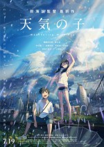 8月3日～4日全国映画動員ランキング1位：『天気の子』