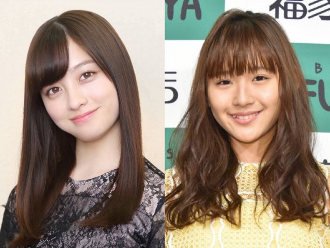 (左から)橋本環奈、浅川梨奈