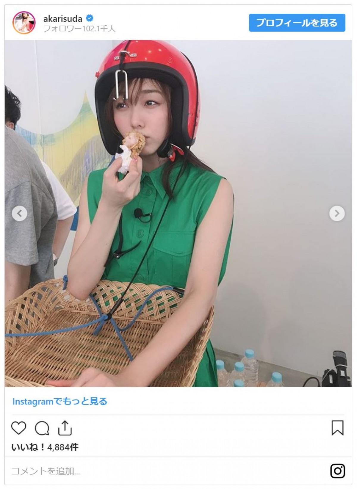 須田亜香里、芸人顔負け“鼻フック”姿　ファン称賛「元気もらえます」