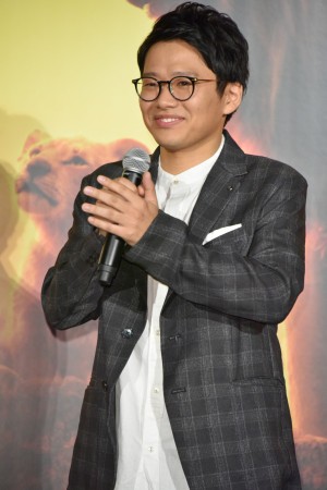 映画『ライオン・キング』プレミアム吹替版スペシャル上映会に登場した亜生（ミキ）