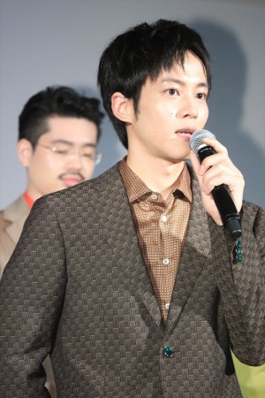 映画『HELLO WORLD』プロジェクト始動イベントに登場した松坂桃李