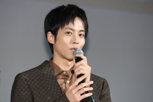 映画『HELLO WORLD』プロジェクト始動イベントに登場した松坂桃李