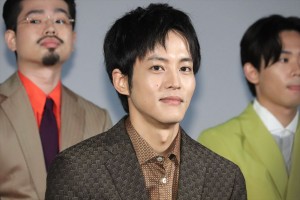 映画『HELLO WORLD』プロジェクト始動イベントに登場した松坂桃李