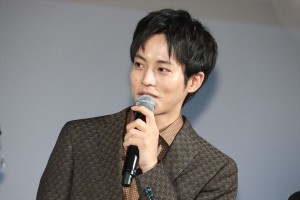 映画『HELLO WORLD』プロジェクト始動イベントに登場した松坂桃李