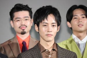 映画『HELLO WORLD』プロジェクト始動イベントに登場した松坂桃李