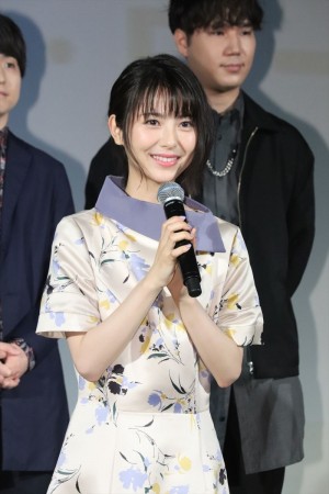 映画『HELLO WORLD』プロジェクト始動イベントに登場した浜辺美波