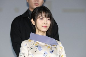映画『HELLO WORLD』プロジェクト始動イベントに登場した浜辺美波