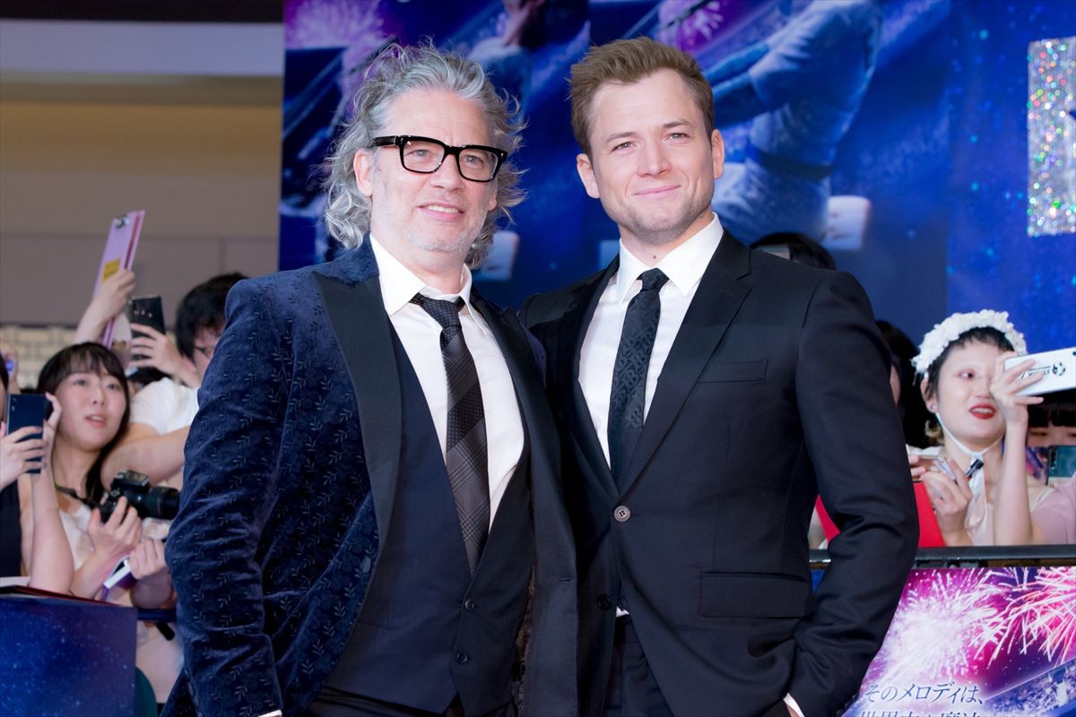 『ロケットマン』タロン・エガートン初来日　観客からのサプライズに感激