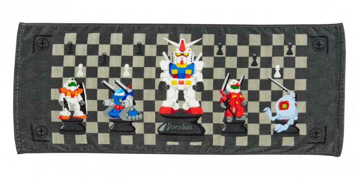 ガンダムとハローキティのチェスデザイングッズが新登場