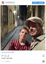 ※「デヴィッド・ベッカム」インスタグラム