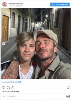 ※「デヴィッド・ベッカム」インスタグラム