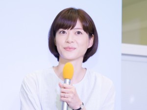 『監察医 朝顔』“つぐみ”お披露目会見に登場した上野樹里