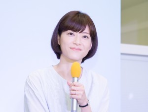 『監察医 朝顔』“つぐみ”お披露目会見に登場した上野樹里