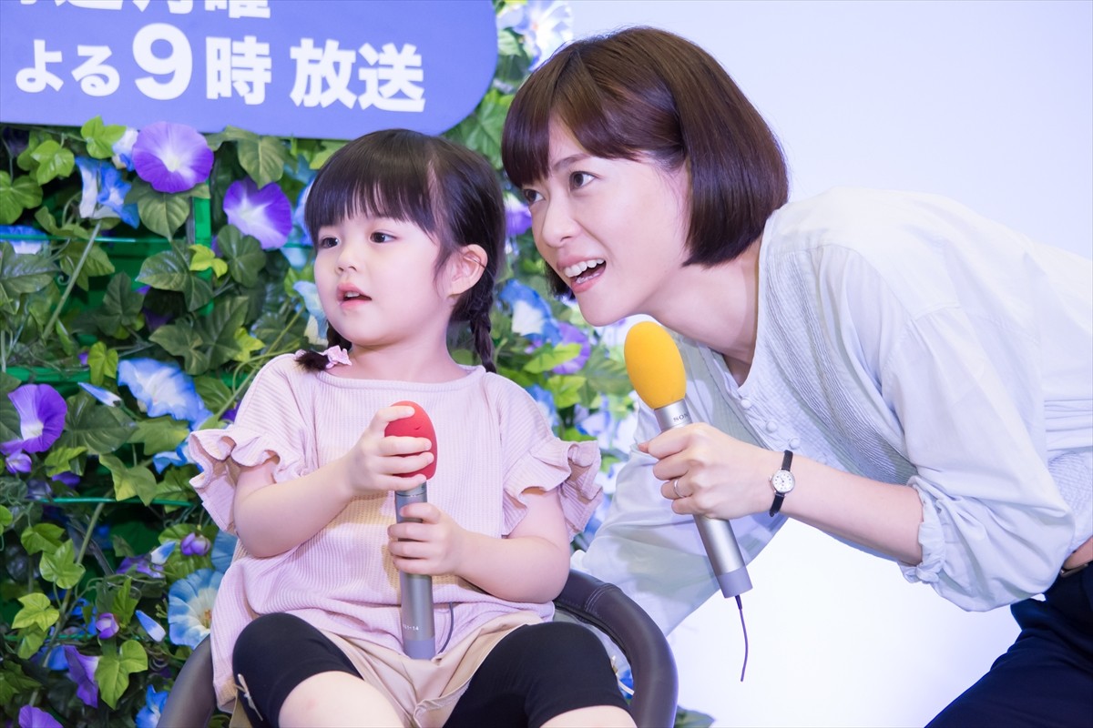 上野樹里、娘役の加藤柚凪を絶賛「こんな風にお芝居に取り組めたらすごいんだろうな」