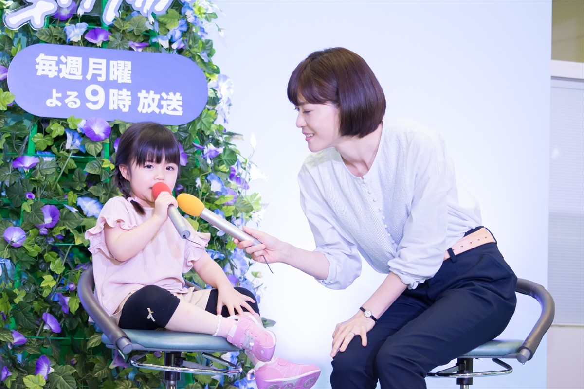 上野樹里、娘役の加藤柚凪を絶賛「こんな風にお芝居に取り組めたらすごいんだろうな」
