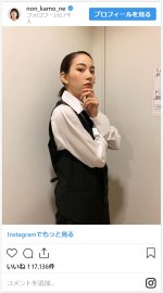 舞台『私の恋人』に出演中ののん　※「のん」インスタグラム