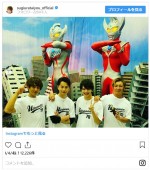 （左から）杉浦太陽、石黒英雄、濱田龍臣、つるの剛士　※「杉浦太陽」インスタグラム