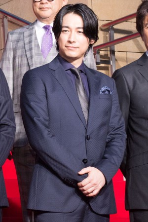 映画『記憶にございません！』レッドカーペットイベント・完成披露試写会舞台挨拶に登場したディーン・フジオカ