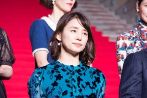 映画『記憶にございません！』レッドカーペットイベント・完成披露試写会舞台挨拶に登場した石田ゆり子