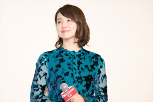 映画『記憶にございません！』レッドカーペットイベント・完成披露試写会舞台挨拶に登場した石田ゆり子