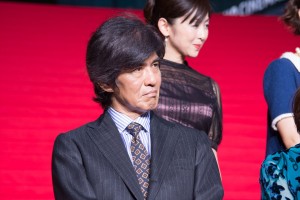 映画『記憶にございません！』レッドカーペットイベント・完成披露試写会舞台挨拶に登場した佐藤浩市