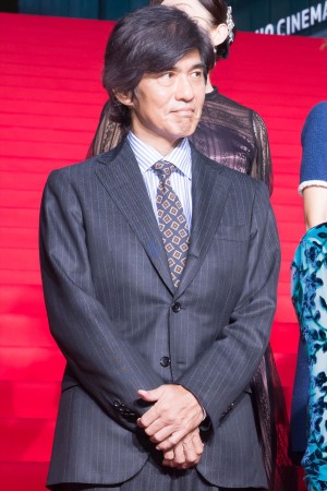映画『記憶にございません！』レッドカーペットイベント・完成披露試写会舞台挨拶に登場した佐藤浩市