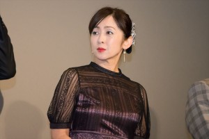 映画『記憶にございません！』レッドカーペットイベント・完成披露試写会舞台挨拶に登場した斉藤由貴