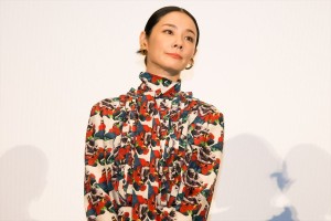 映画『記憶にございません！』レッドカーペットイベント・完成披露試写会舞台挨拶に登場した吉田羊