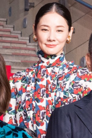 映画『記憶にございません！』レッドカーペットイベント・完成披露試写会舞台挨拶に登場した吉田羊