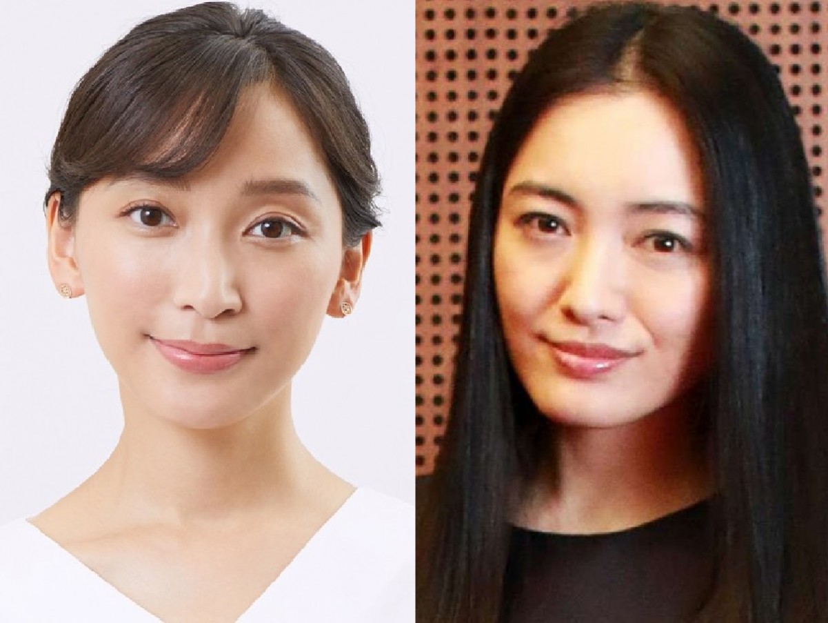 ドラマ『偽装不倫』で姉妹役として共演中の（左から）杏、仲間由紀恵