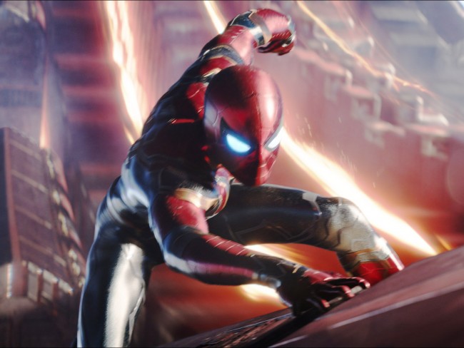 スパイダーマンがMCUから離脱か(※『アベンジャーズ/インフィニティ・ウォー』場面写真)