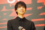 映画『見えない目撃者』完成披露試写会に登場した高杉真宙