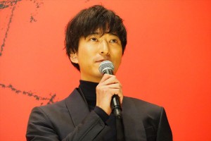 映画『見えない目撃者』完成披露試写会に登場した浅香航大