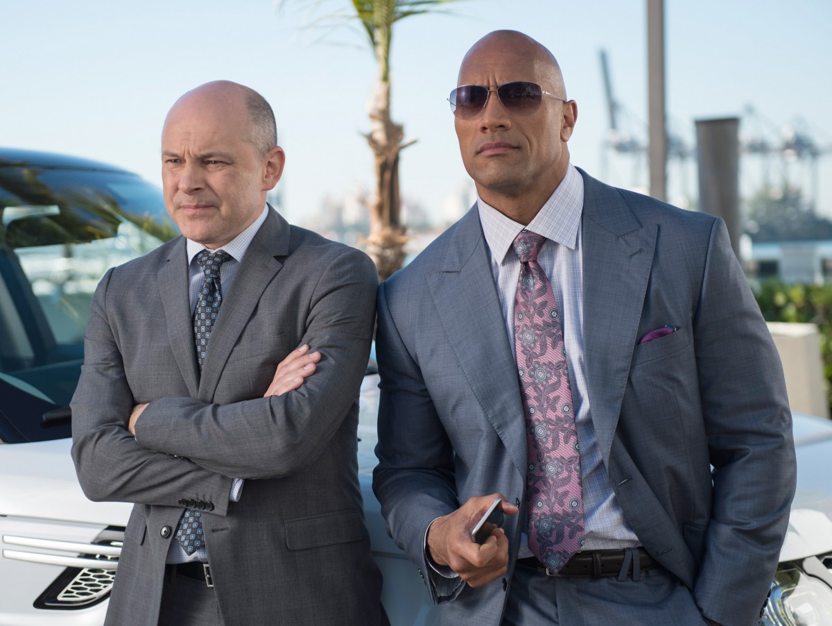 シーズン5で終了するドウェイン・ジョンソン主演の海外ドラマ『Ballers/ボウラーズ』(※『Ballers/ボウラーズ』シーズン1の場面写真)