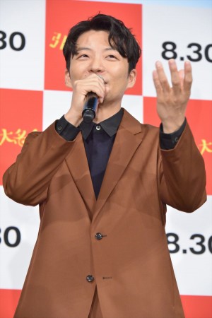 映画『引っ越し大名！』公開直前イベントに登場した星野源