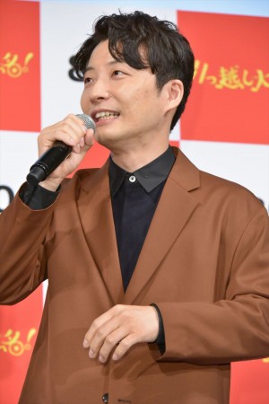 映画『引っ越し大名！』公開直前イベントに登場した星野源