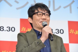 映画『引っ越し大名！』公開直前イベントに登場した飯尾和樹（ずん）