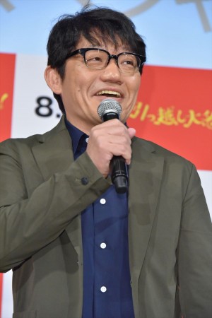 映画『引っ越し大名！』公開直前イベントに登場した飯尾和樹（ずん）