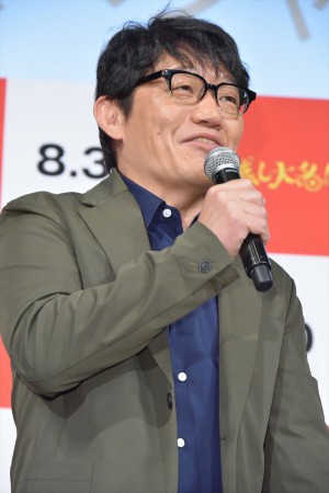 映画『引っ越し大名！』公開直前イベントに登場した飯尾和樹（ずん）
