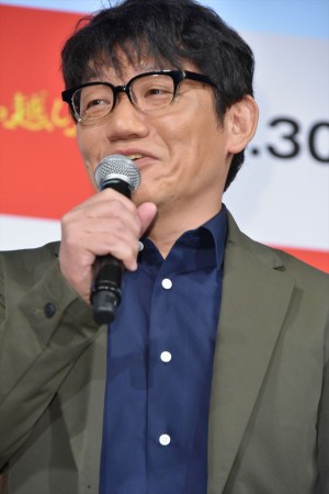 映画『引っ越し大名！』公開直前イベントに登場した飯尾和樹（ずん）