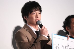『劇場版おっさんずラブ ～LOVE or DEAD～』初日舞台挨拶に登場した田中圭