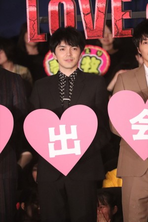 『劇場版おっさんずラブ ～LOVE or DEAD～』初日舞台挨拶に登場した林遣都