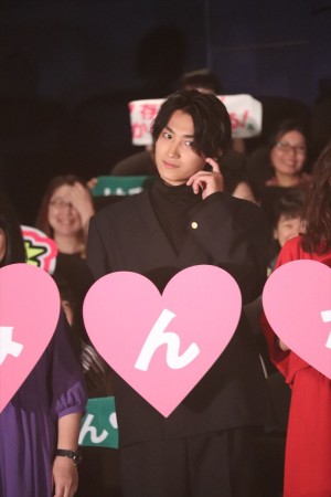 『劇場版おっさんずラブ ～LOVE or DEAD～』初日舞台挨拶に登場した金子大地