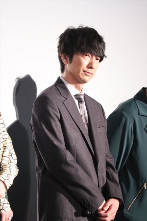 『劇場版おっさんずラブ ～LOVE or DEAD～』初日舞台挨拶に登場した眞島秀和