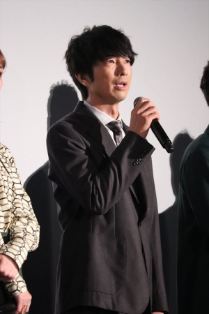 『劇場版おっさんずラブ ～LOVE or DEAD～』初日舞台挨拶に登場した眞島秀和