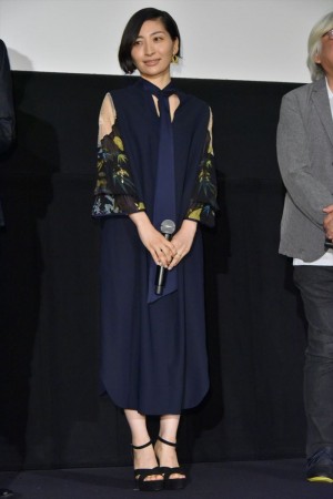 坂本真綾、映画『二ノ国』公開記念舞台挨拶に登場