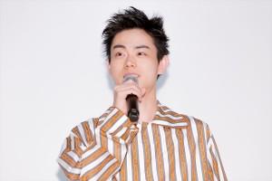 『タロウのバカ』完成披露上映会に登場した菅田将暉