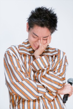 『タロウのバカ』完成披露上映会に登場した菅田将暉