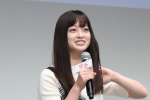 映画『かぐや様は告らせたい～天才たちの恋愛頭脳戦～』公開直前イベントに登場した橋本環奈